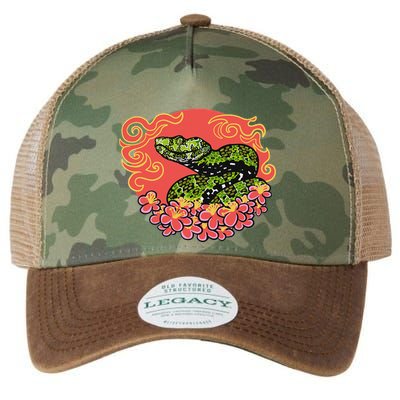 Mangshan Pit Viper Lunar New Year Legacy Tie Dye Trucker Hat