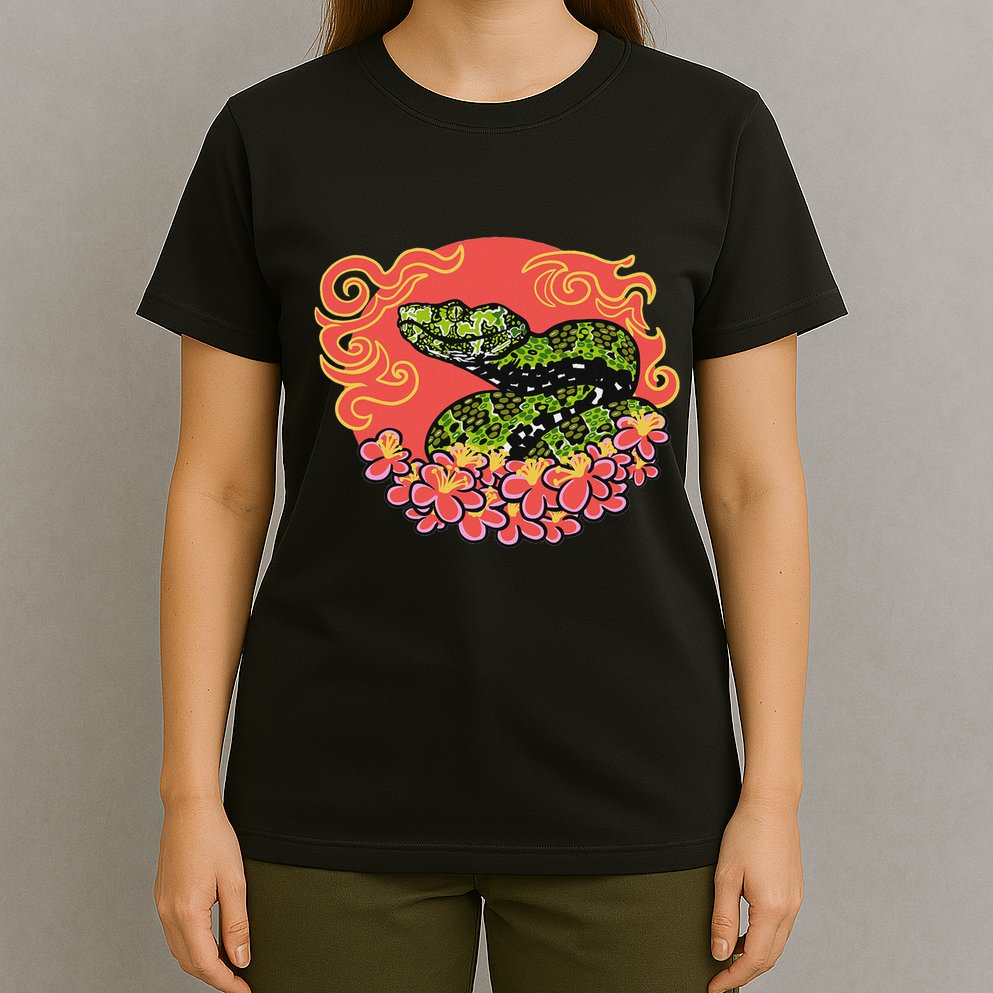 Mangshan Pit Viper Lunar New Year T-Shirt