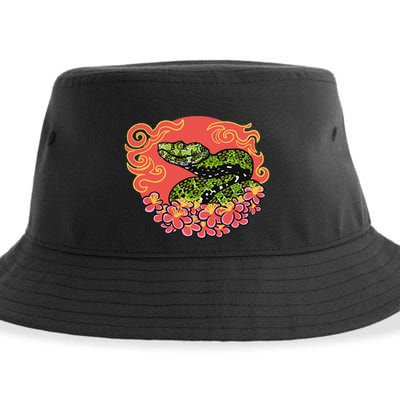 Mangshan Pit Viper Lunar New Year Sustainable Bucket Hat