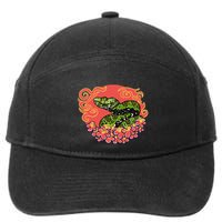 Mangshan Pit Viper Lunar New Year 7-Panel Snapback Hat
