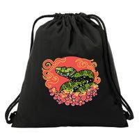 Mangshan Pit Viper Lunar New Year Drawstring Bag