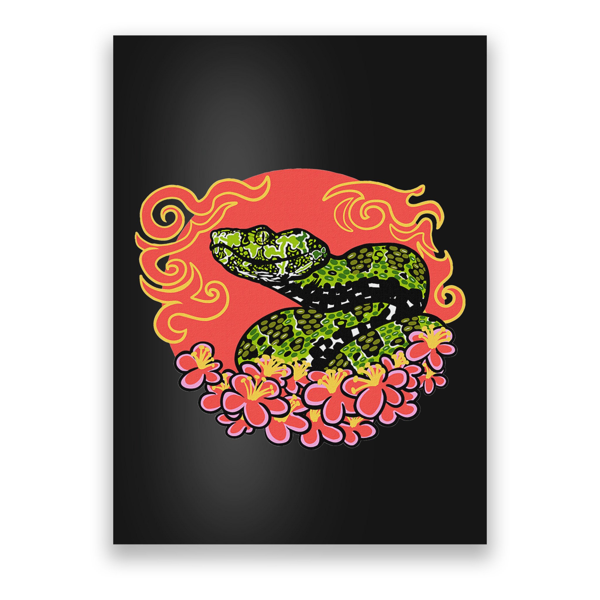 Mangshan Pit Viper Lunar New Year Poster