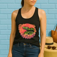 Mangshan Pit Viper Lunar New Year Womens Tank Top