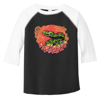 Mangshan Pit Viper Lunar New Year Toddler Fine Jersey T-Shirt