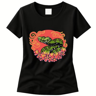 Mangshan Pit Viper Lunar New Year Womens T-Shirt