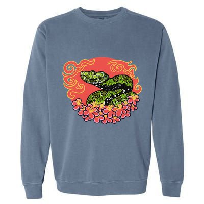 Mangshan Pit Viper Lunar New Year Garment-Dyed Sweatshirt