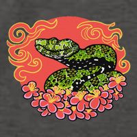 Mangshan Pit Viper Lunar New Year Vector Backpack