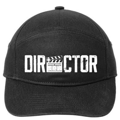 Movie Producer Video Production Filmmaker Film Director 7-Panel Snapback Hat