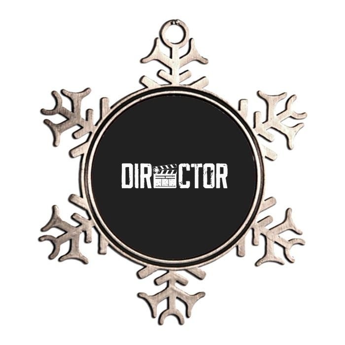 Movie Producer Video Production Filmmaker Film Director Metallic Star Ornament