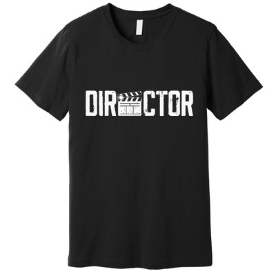 Movie Producer Video Production Filmmaker Film Director Premium T-Shirt