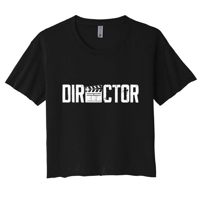 Movie Producer Video Production Filmmaker Film Director Crop Top