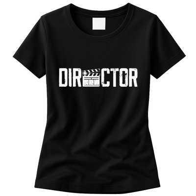 Movie Producer Video Production Filmmaker Film Director Womens T-Shirt