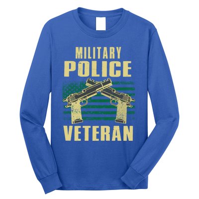 Military Police Veteran America Patriot Cop Military Veteran Great Gift Long Sleeve Shirt