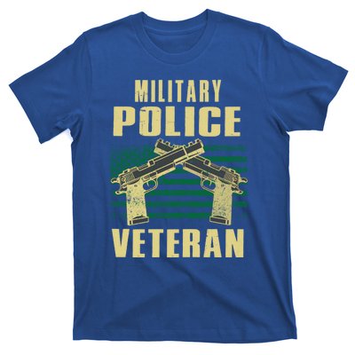 Military Police Veteran America Patriot Cop Military Veteran Great Gift T-Shirt