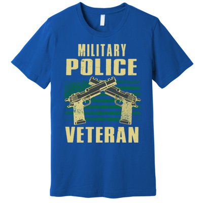 Military Police Veteran America Patriot Cop Military Veteran Great Gift Premium T-Shirt