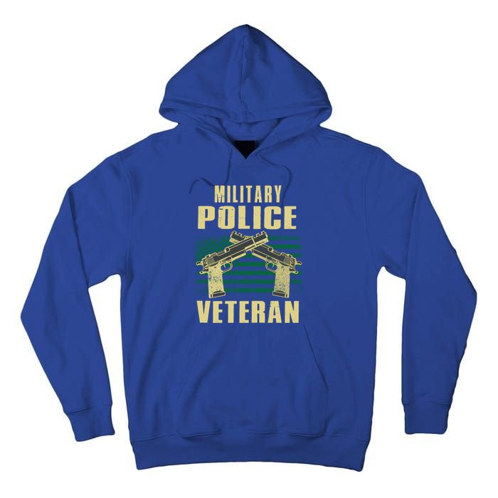 Military Police Veteran America Patriot Cop Military Veteran Great Gift Tall Hoodie