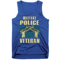 Military Police Veteran America Patriot Cop Military Veteran Great Gift Tank Top