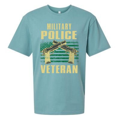 Military Police Veteran America Patriot Cop Military Veteran Great Gift Sueded Cloud Jersey T-Shirt