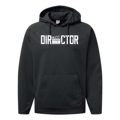 Movie Producer Video Production Filmmaker Film Director Performance Fleece Hoodie