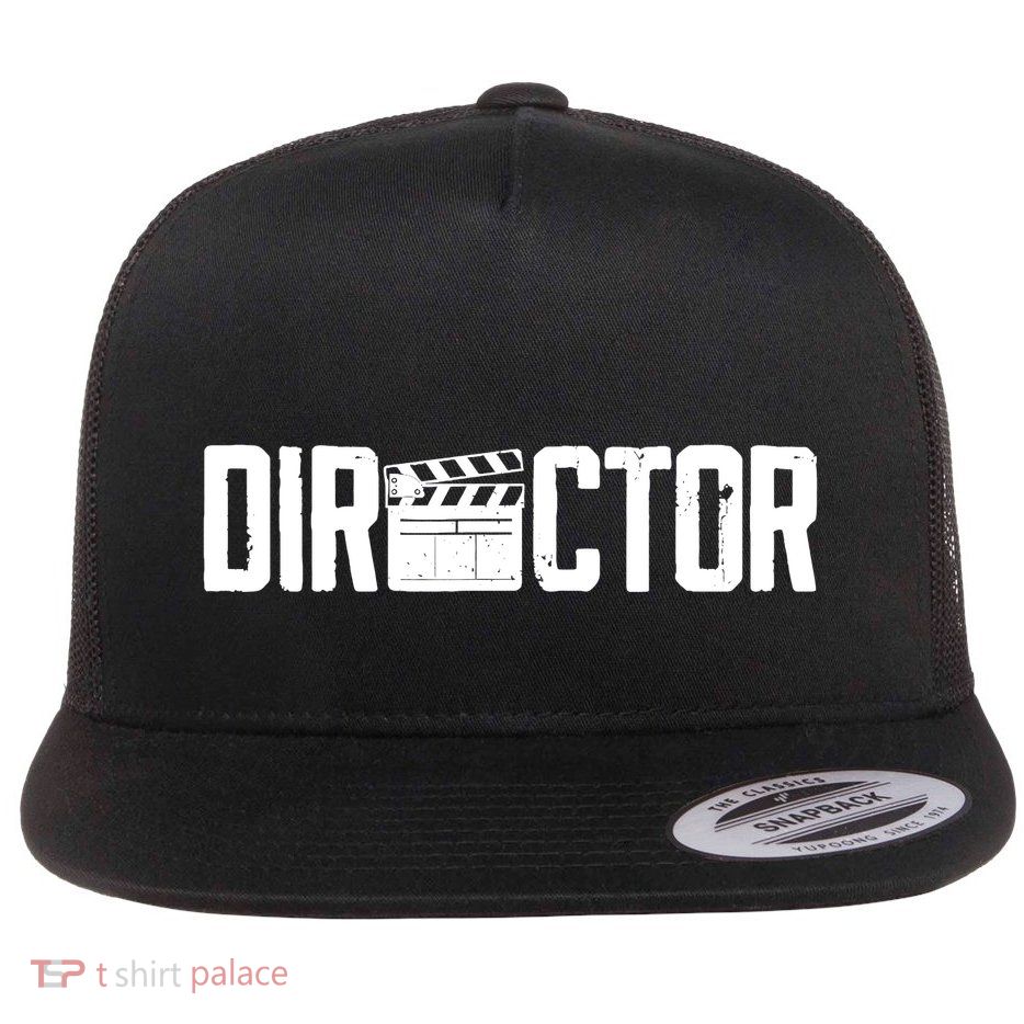 Movie Producer Video Production Filmmaker Film Director Flatbill Hat