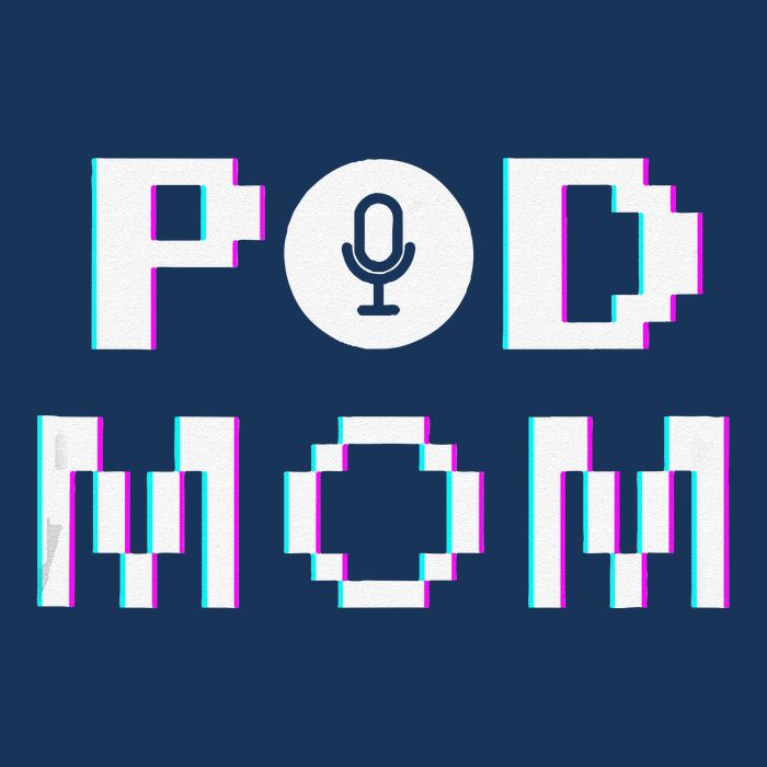 Mom Podcast Women Podcasting Pod Mom Podcast Host Gift Button