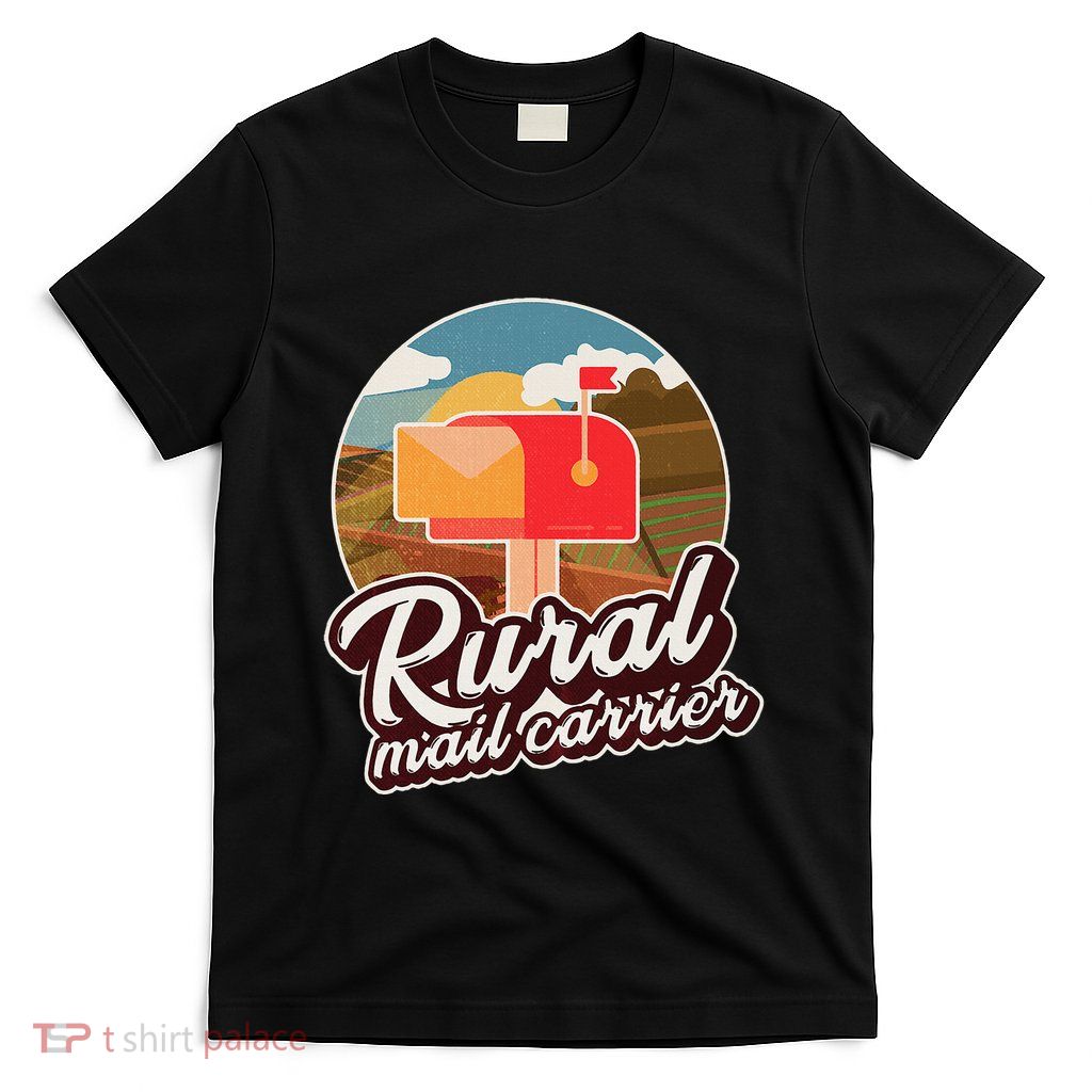 Mailman Postal Worker Post Office Rural Mail Carrier T-Shirt