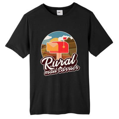 Mailman Postal Worker Post Office Rural Mail Carrier Tall Fusion ChromaSoft Performance T-Shirt