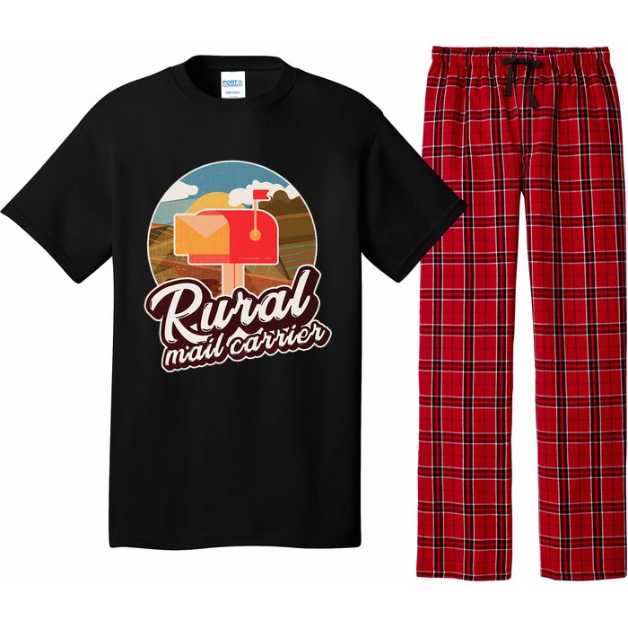 Mailman Postal Worker Post Office Rural Mail Carrier Pajama Set