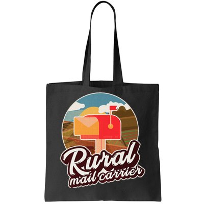 Mailman Postal Worker Post Office Rural Mail Carrier Tote Bag