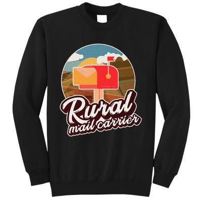 Mailman Postal Worker Post Office Rural Mail Carrier Tall Sweatshirt