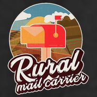 Mailman Postal Worker Post Office Rural Mail Carrier Golf Towel