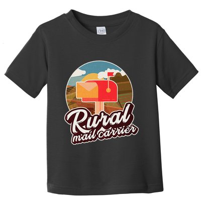 Mailman Postal Worker Post Office Rural Mail Carrier Toddler T-Shirt