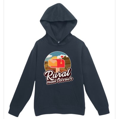 Mailman Postal Worker Post Office Rural Mail Carrier Urban Pullover Hoodie