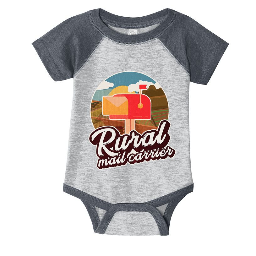 Mailman Postal Worker Post Office Rural Mail Carrier Infant Baby Jersey Bodysuit