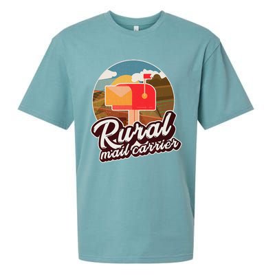 Mailman Postal Worker Post Office Rural Mail Carrier Sueded Cloud Jersey T-Shirt