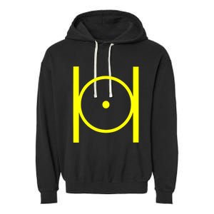 Masonic Point Within A Circle Mason Freemason Garment-Dyed Fleece Hoodie