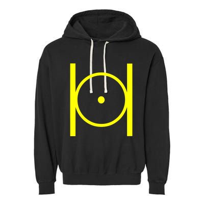 Masonic Point Within A Circle Mason Freemason Garment-Dyed Fleece Hoodie