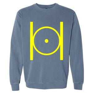 Masonic Point Within A Circle Mason Freemason Garment-Dyed Sweatshirt