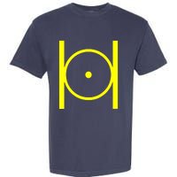 Masonic Point Within A Circle Mason Freemason Garment-Dyed Heavyweight T-Shirt