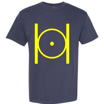 Masonic Point Within A Circle Mason Freemason Garment-Dyed Heavyweight T-Shirt