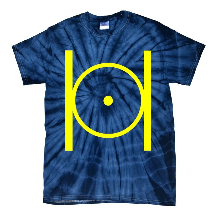 Masonic Point Within A Circle Mason Freemason Tie-Dye T-Shirt