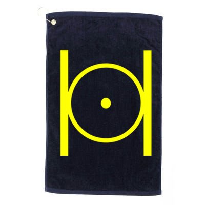 Masonic Point Within A Circle Mason Freemason Platinum Collection Golf Towel