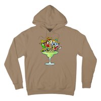 Macaw Parrots With Sombreros Cinco De Mayo Margarita Bird Hoodie