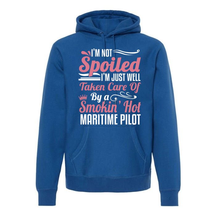 Maritime Pilot Wife Friend Gift Taken By A Gift Premium Hoodie