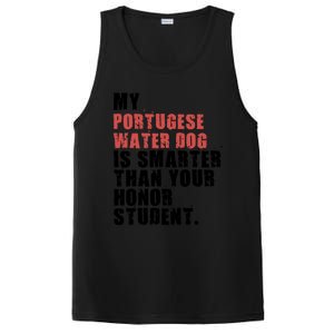 My Portugese Water Doggo Dog Is Smarter Adc096c Gift PosiCharge Competitor Tank