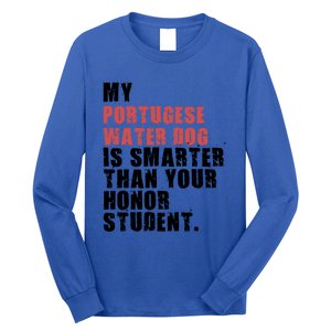 My Portugese Water Doggo Dog Is Smarter Adc096c Gift Long Sleeve Shirt