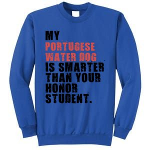 My Portugese Water Doggo Dog Is Smarter Adc096c Gift Sweatshirt