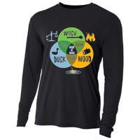 Monty Python Witch Duck Wood Cooling Performance Long Sleeve Crew