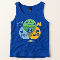 Monty Python Witch Duck Wood Tank Top