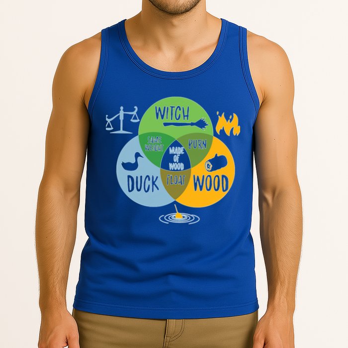 Monty Python Witch Duck Wood Tank Top